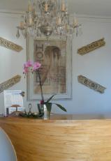 Die Rezeption des Hotels