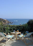 Hotel en bord de mer