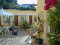 Inner terrace of the hotel